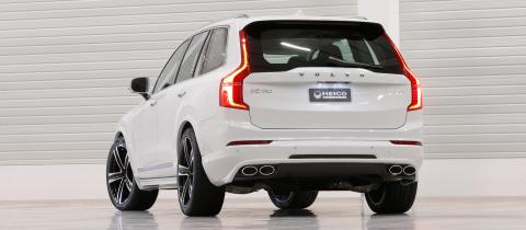 HEICO SPORTIV Volvo Tuning XC90 (256) weiß Heckansicht, Scrubber (1)