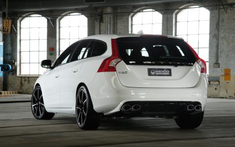 HEICO SPORTIV Volvo Tuning V60 (155) Heckansicht (1)