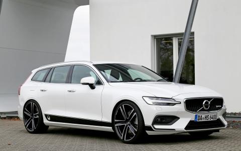 HEICO SPORTIV Volvo Tuning V60 (225) mit schwarzem HEICO Streifen (1)