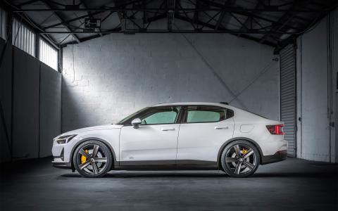 HEICO SPORTIV Polestar 2 mit Sportfahrwerk, Seitenansicht (1)