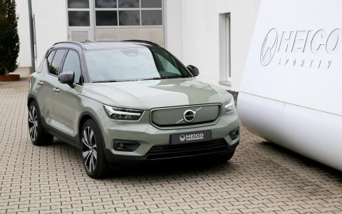 Volvo XC40 P8 by HEICO SPORTIV mit Sportfedern (1)  