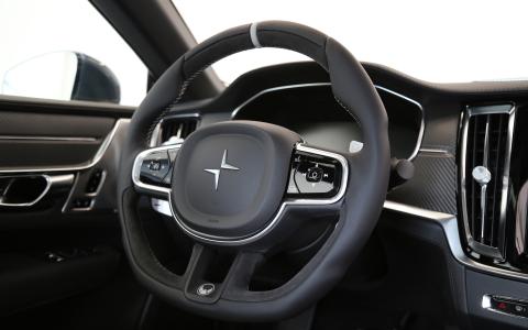 HEICO SPORTIV Polestar 1-  Sport steering wheel, silver (2)