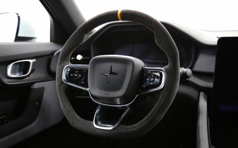 HEICO SPORTIV Sportlenkrad Polestar 2 - Alcantara, Polestar Gold (2)