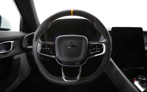 HEICO SPORTIV Sportlenkrad Polestar 2, Polestar Gold (1)