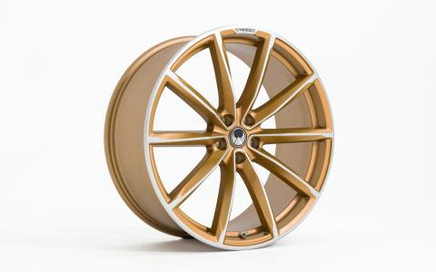 HEICO SPORTIV VOLUTION X. 21", Diamond-cut, Gold bronze, matt (2.2)