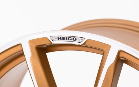 HEICO SPORTIV VOLUTION X. 21", Diamond-cut, Gold bronze, matt (4)