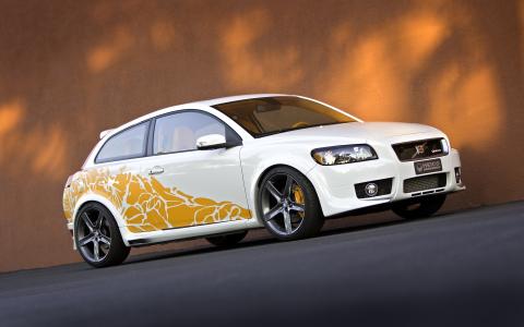 Volvo C30 T5 SEMA by HEICO SPORTIV, front (1)