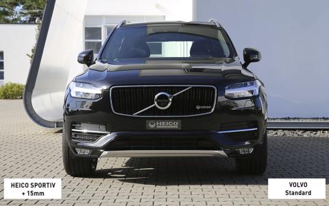 HEICO SPORTIV XC90 (256) Spurverbreiterungen 30mm, Frontansicht
