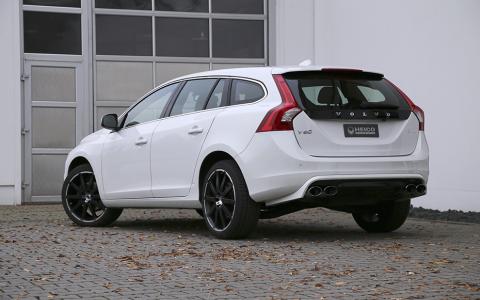 HEICO SPORTIV Volvo V60 (155) Crossfahrwerk, Heckansicht (1)